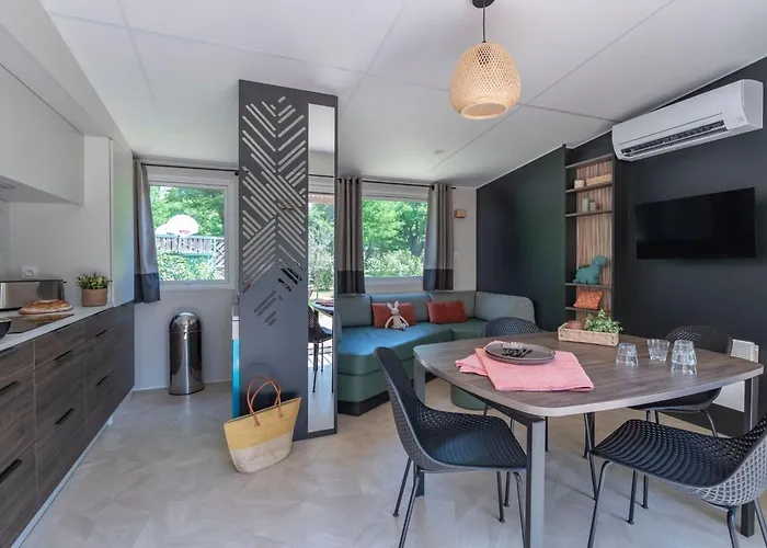 Camping Levezou 4p 2bdrms Airconpremium Millau