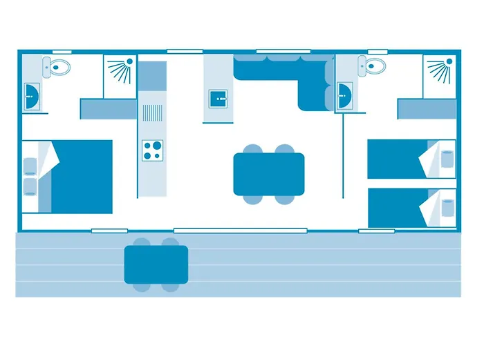 Levezou 4p 2bdrms Airconpremium * Millau